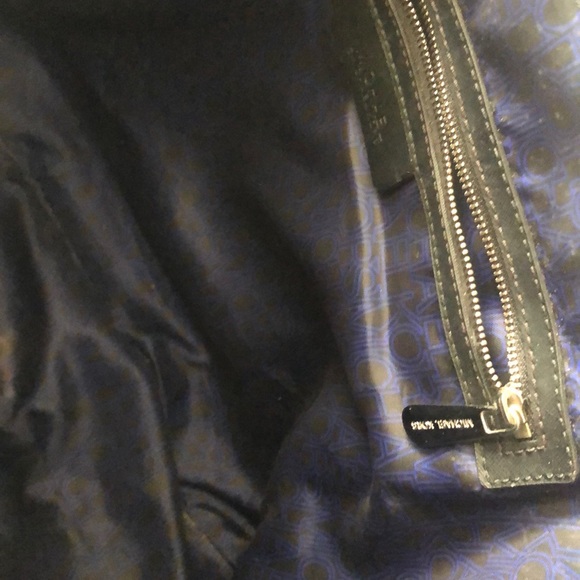 Michael Kors polka dot print Kiki black &navy blue - Picture 8 of 11